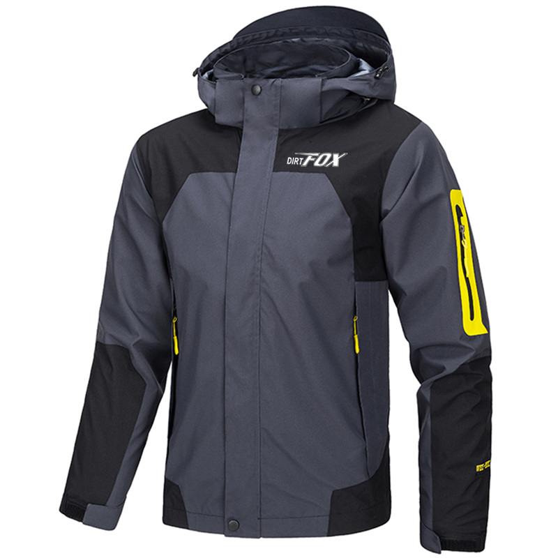 Mountain Biking Jacket - DIRTFOX ขี่จักรยาน Windbreaker Chaqueta MTB จักรยานเสื้อกันลมรถจักรยานยนต์ผู้ชายฤดูหนาวเสื้อแจ็คเก็ตจักรยานจักรยานเสือภูเขาเสื้อผ้า