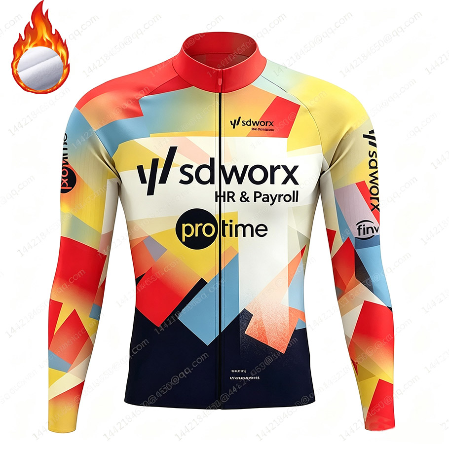 Mountain Biking Jacket - เสื้อแจ็คเก็ตปั่นจักรยาน SD Worx 2026 Team-Thermal Fleece