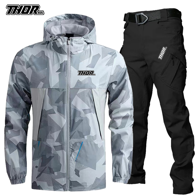 THORSOL ผู้ชายชุดขี่จักรยาน Je - Mountain Biking Jacket บทวิจารณ์และราคา