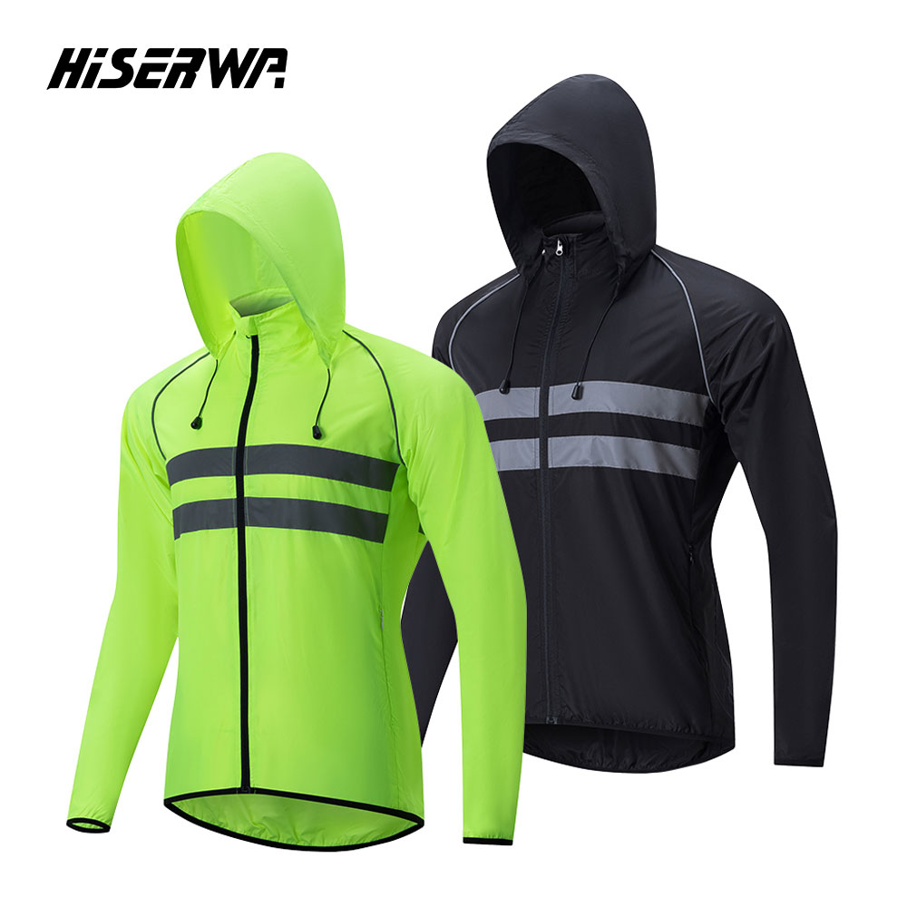 HISERWA เสื้อกันลมสำหรับปั่นจั - Mountain Biking Jacket บทวิจารณ์และราคา